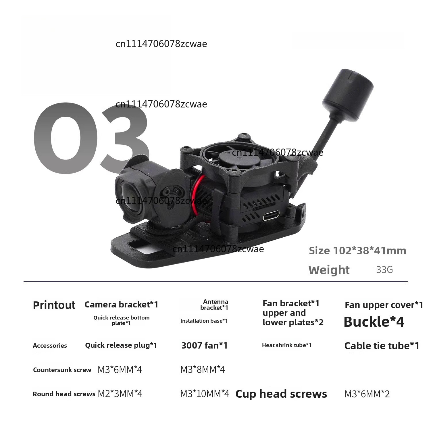 ZOCI-O3 O4 HD Transmission Coo - Drone Kit Racing 评论和价格