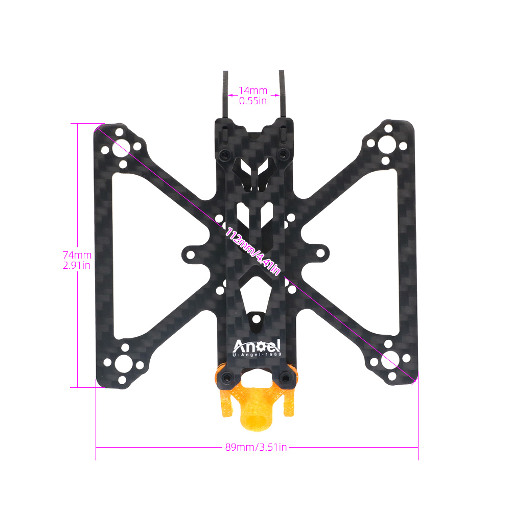 Angel20 Frame Kit 2 Inch RC Dr - Drone Kit Build Yourself 评论和价格