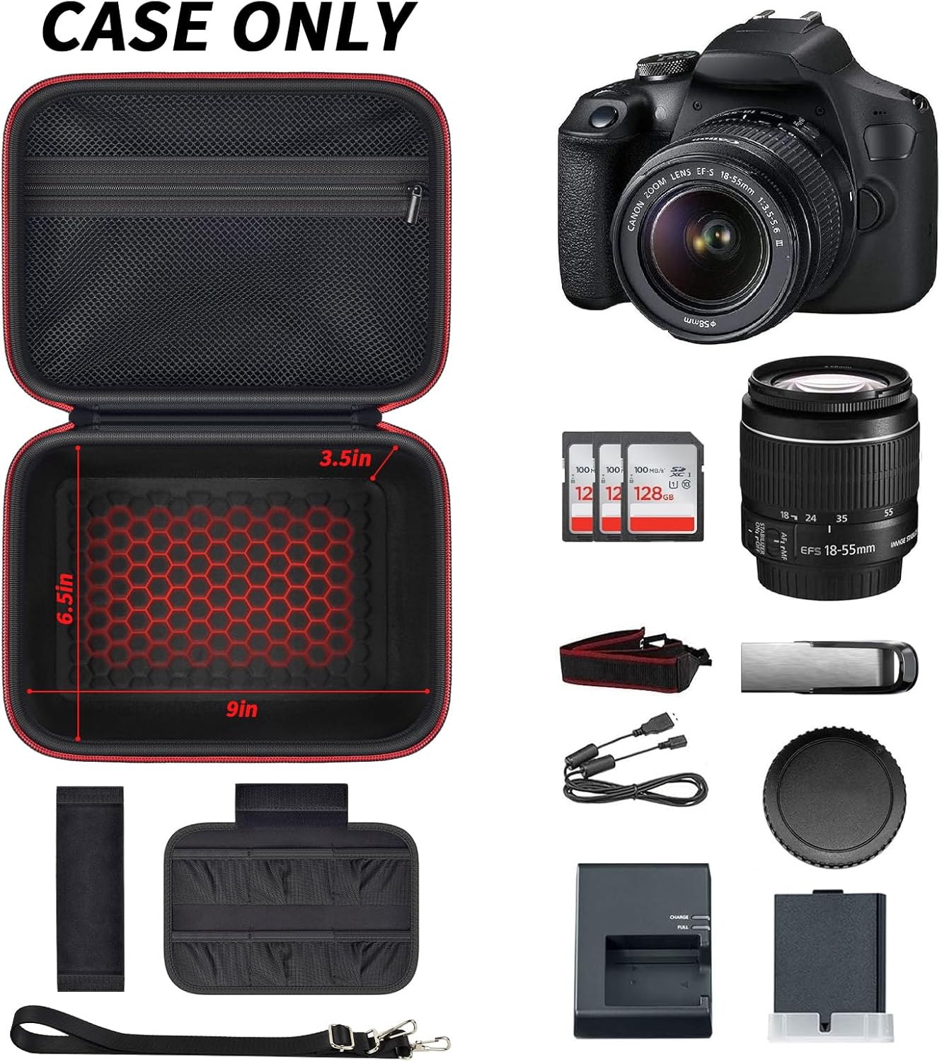 Camera Storage Bag for Canon E - Canon Camera Eos R50 评论和价格