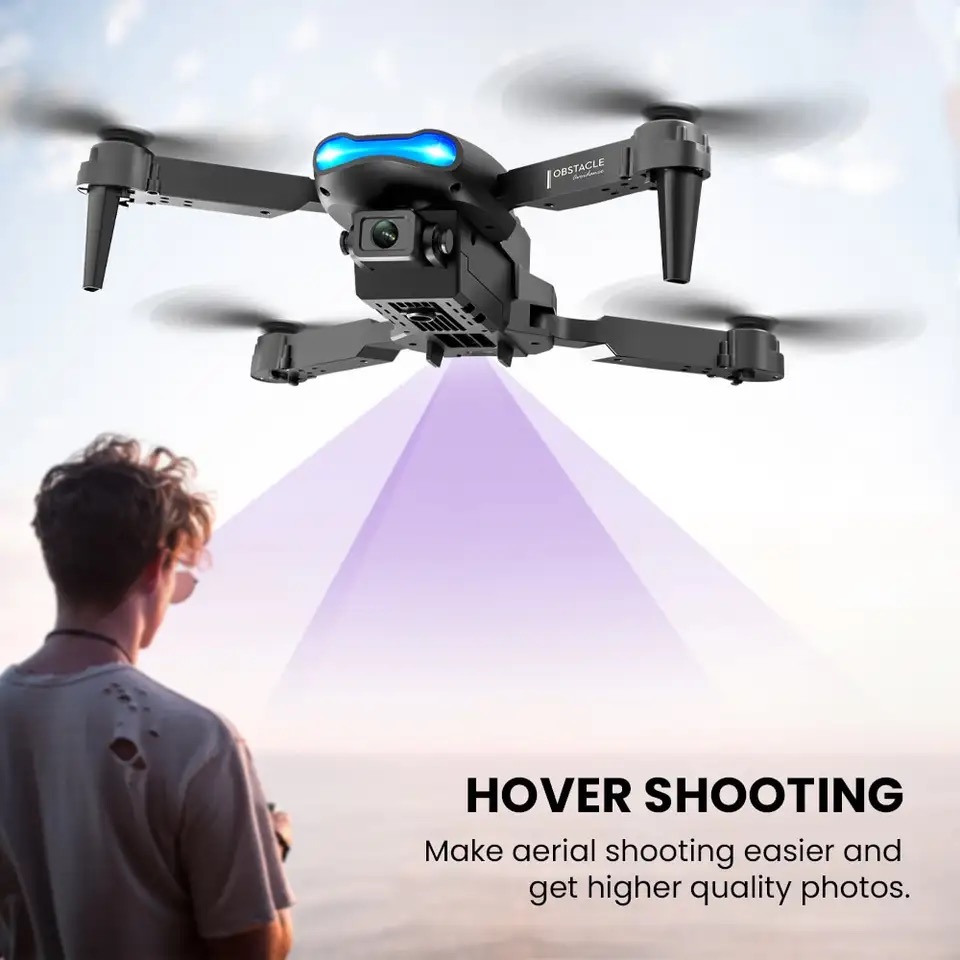 New Mini drone E99 4K WIFI HD  - Drone Kit Tricopter 评论和价格
