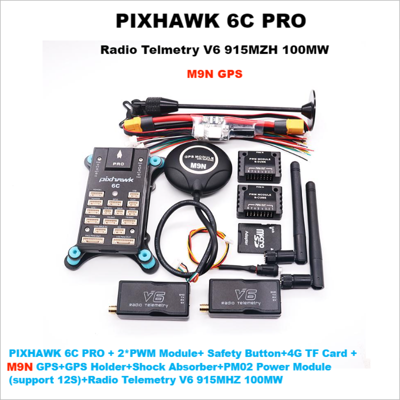PIXHAWK 6C PRO FMUV6C Ardupilo - Drone Kit Hexacopter 评论和价格